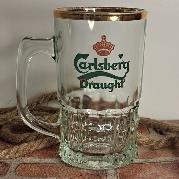 Carlsberg Other - Carlsberg Draught Glass Beer Mug